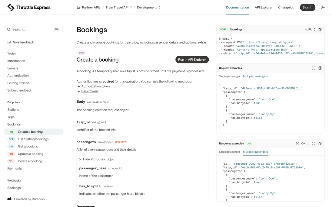 Bump.sh is your API Doc