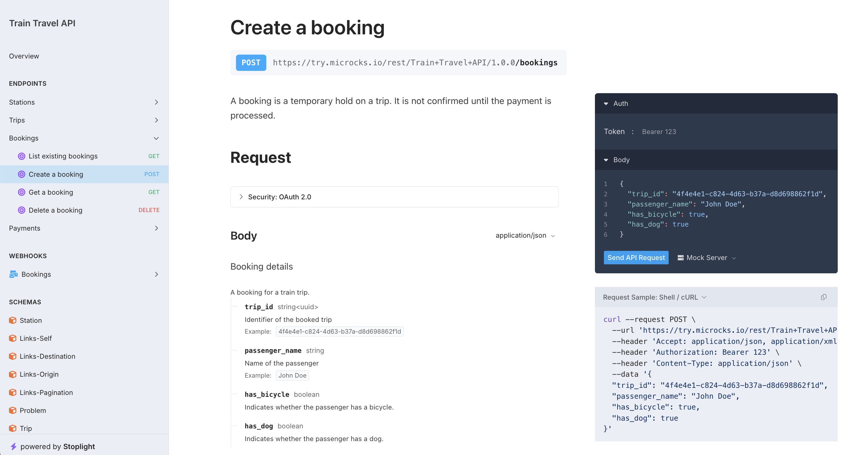 Stoplight Elements UI